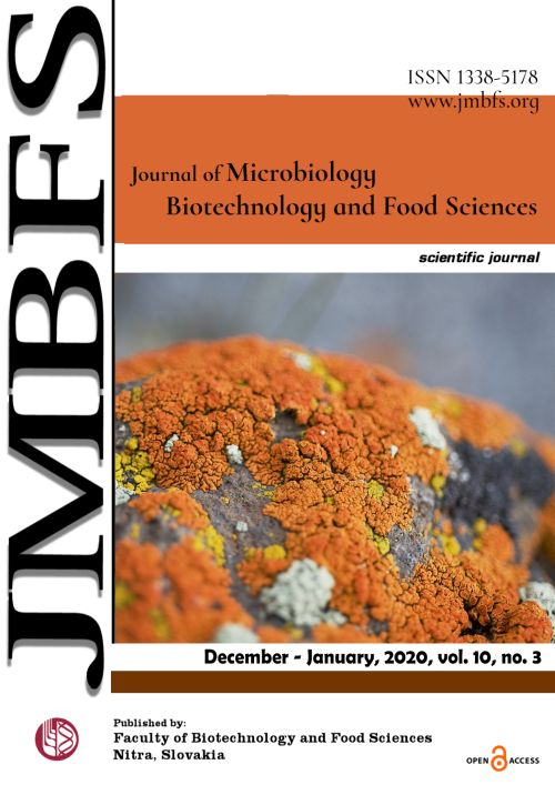 Archives Journal of microbiology, biotechnology and food sciences